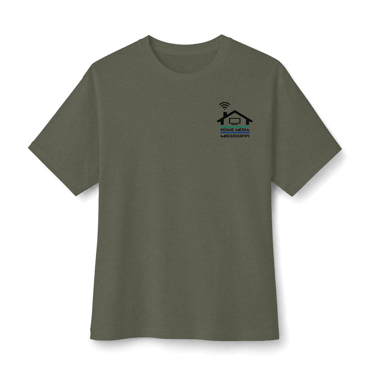 Home Media Mississippi Cotton Tee — Vintage Mansion Graphic T-Shirt