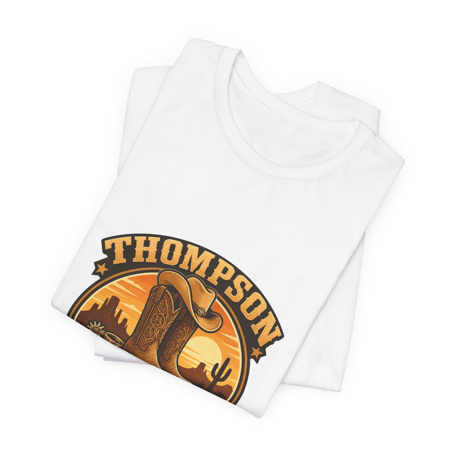 Express Boots on the Ground Family Reunion Tee — 'Thompson' Western Cowboy Design (2026)