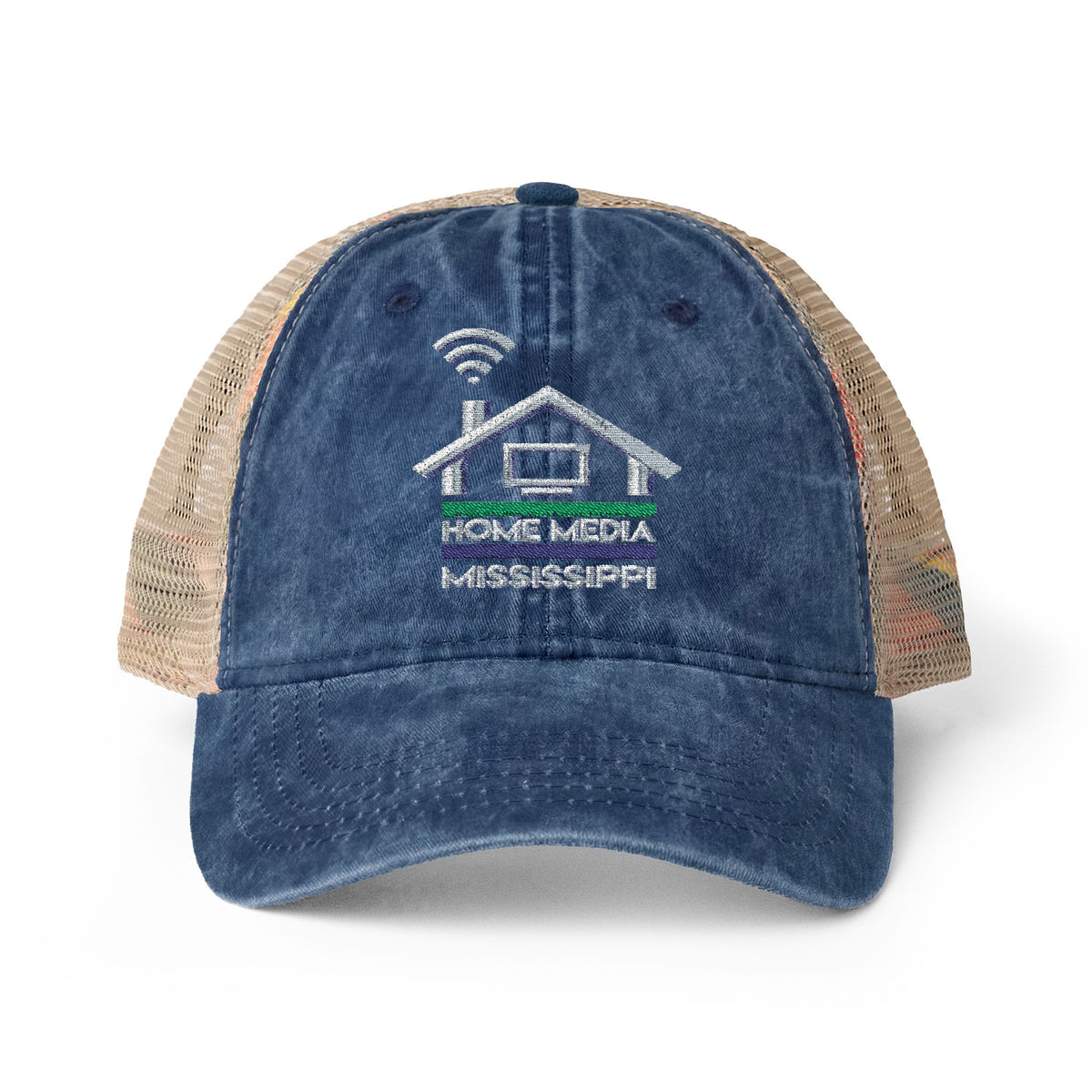 Women's Washed Mesh-Back Cap
