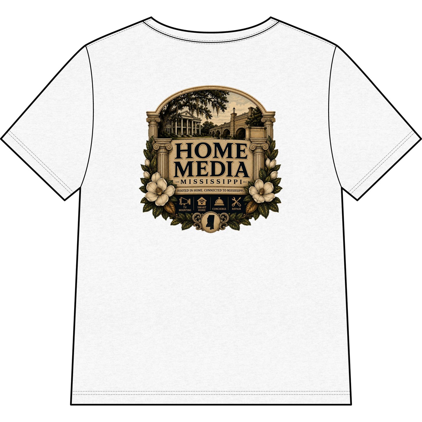 Thompson "Boots on the Ground" Family Reunion V-Neck Tee
