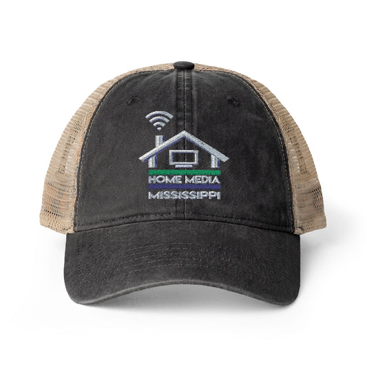 Women's Washed Mesh-Back Cap