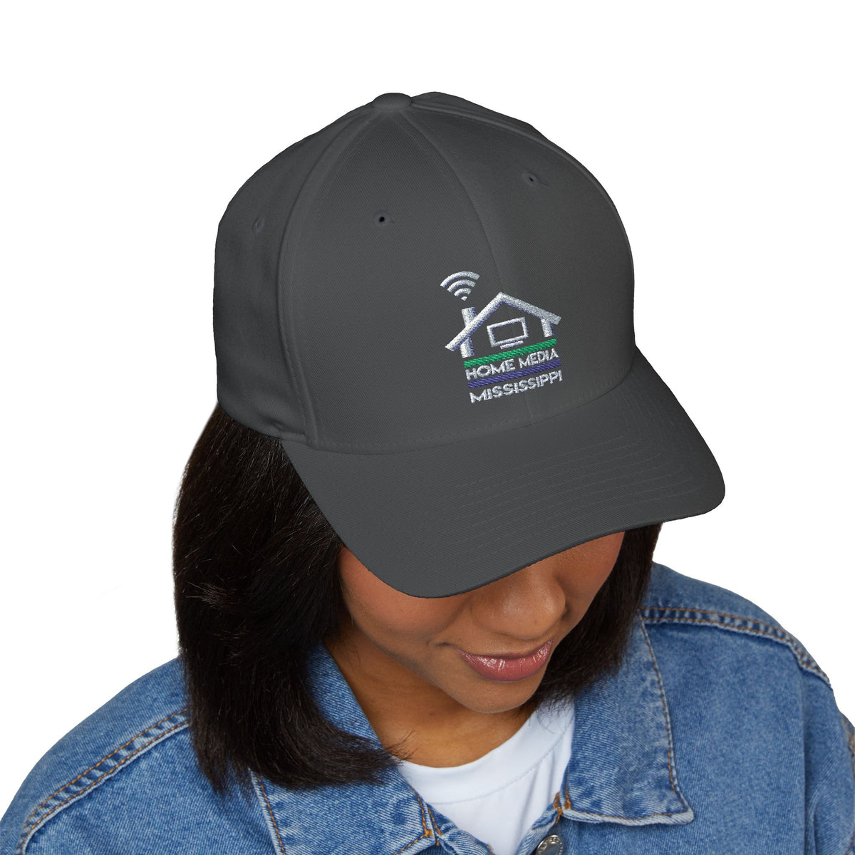 Closed-Back Structured Cap (Embroidery)
