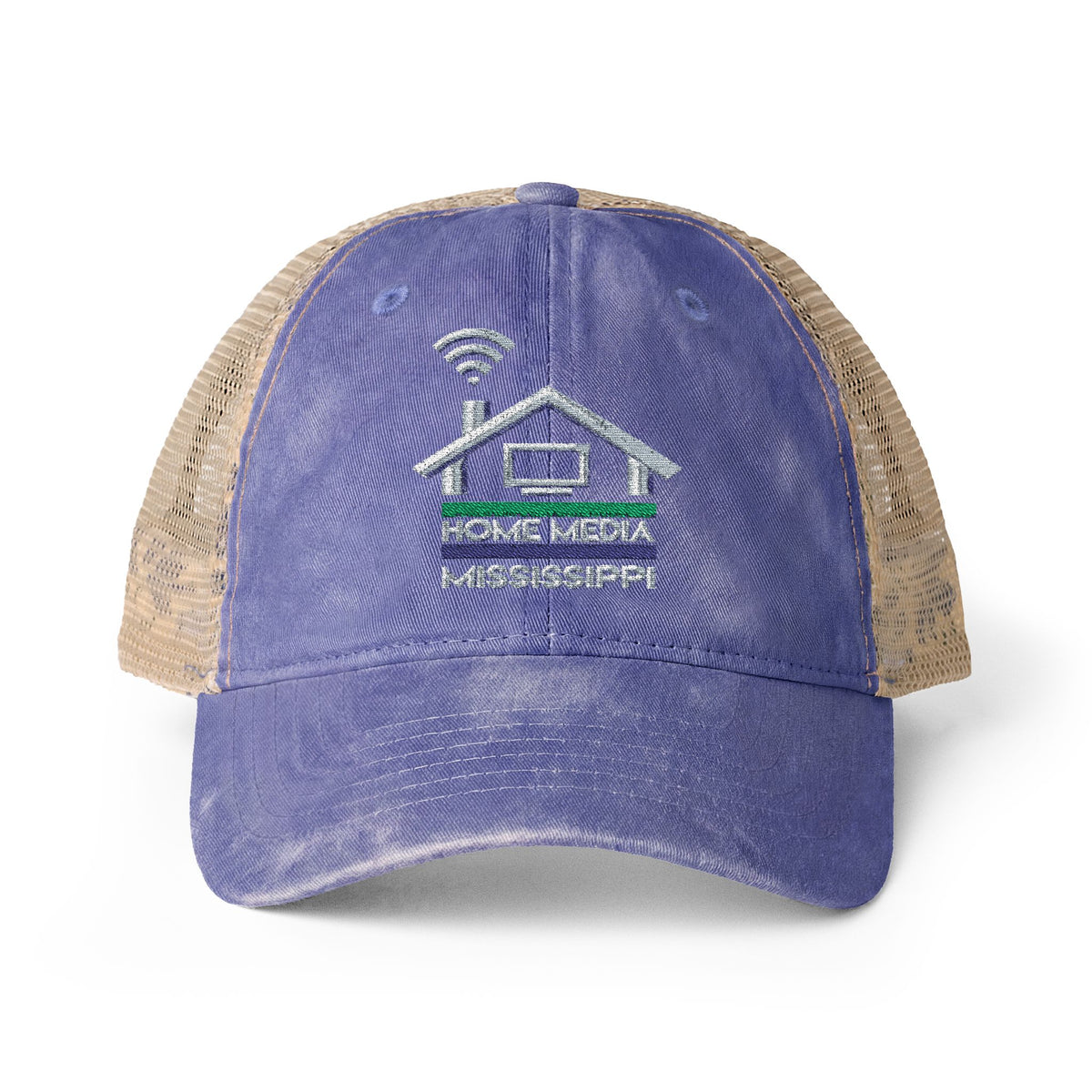 Women's Washed Mesh-Back Cap