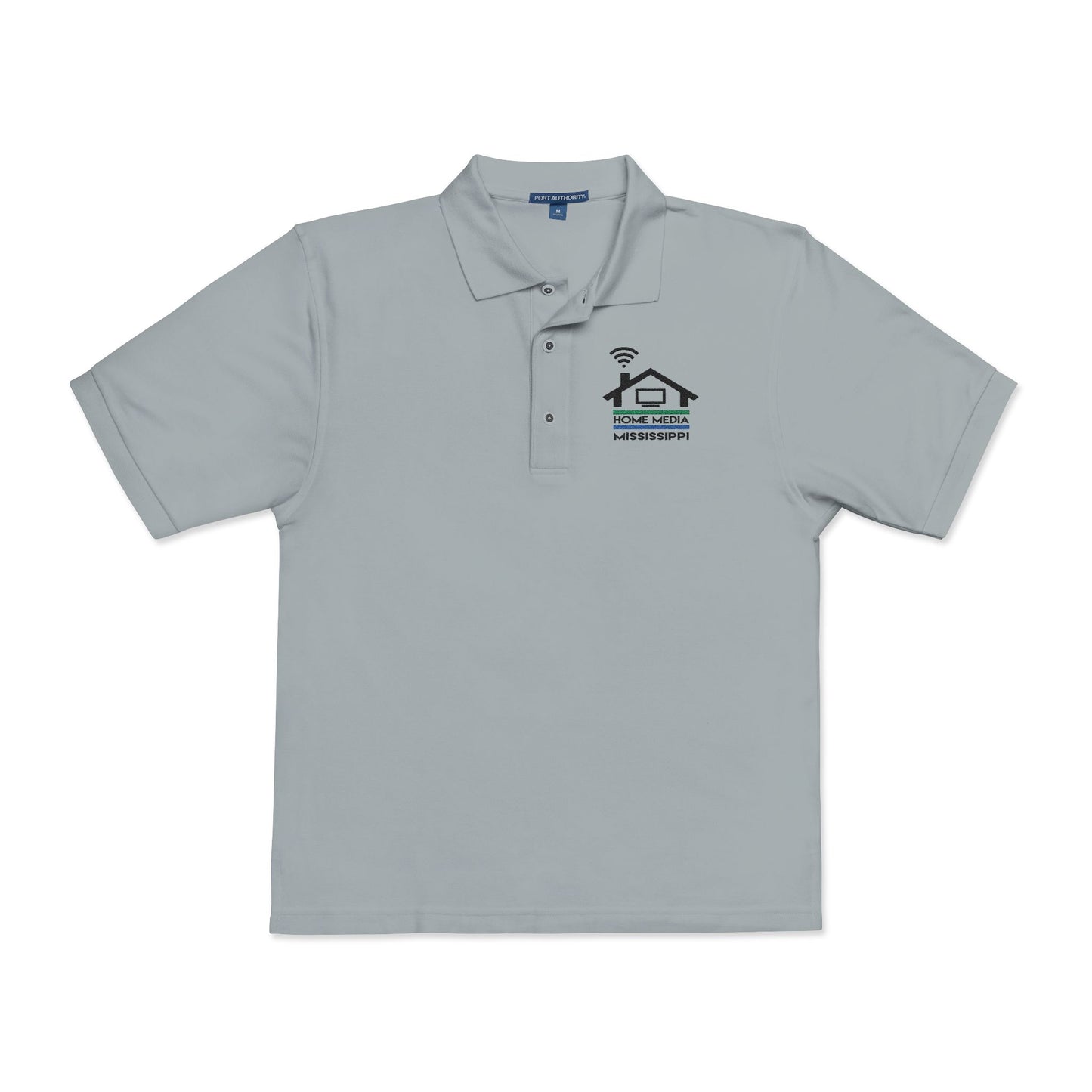 Embroidered Real Estate Agent Polo — Home Services Logo Shirt