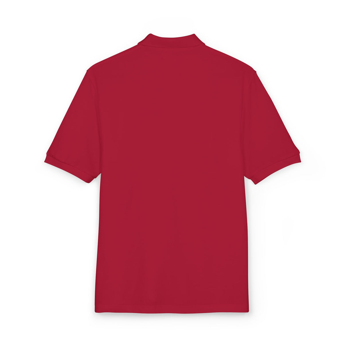 Embroidered Coastal Dolphin Polo Shirt — Casual Nautical Golf Tee