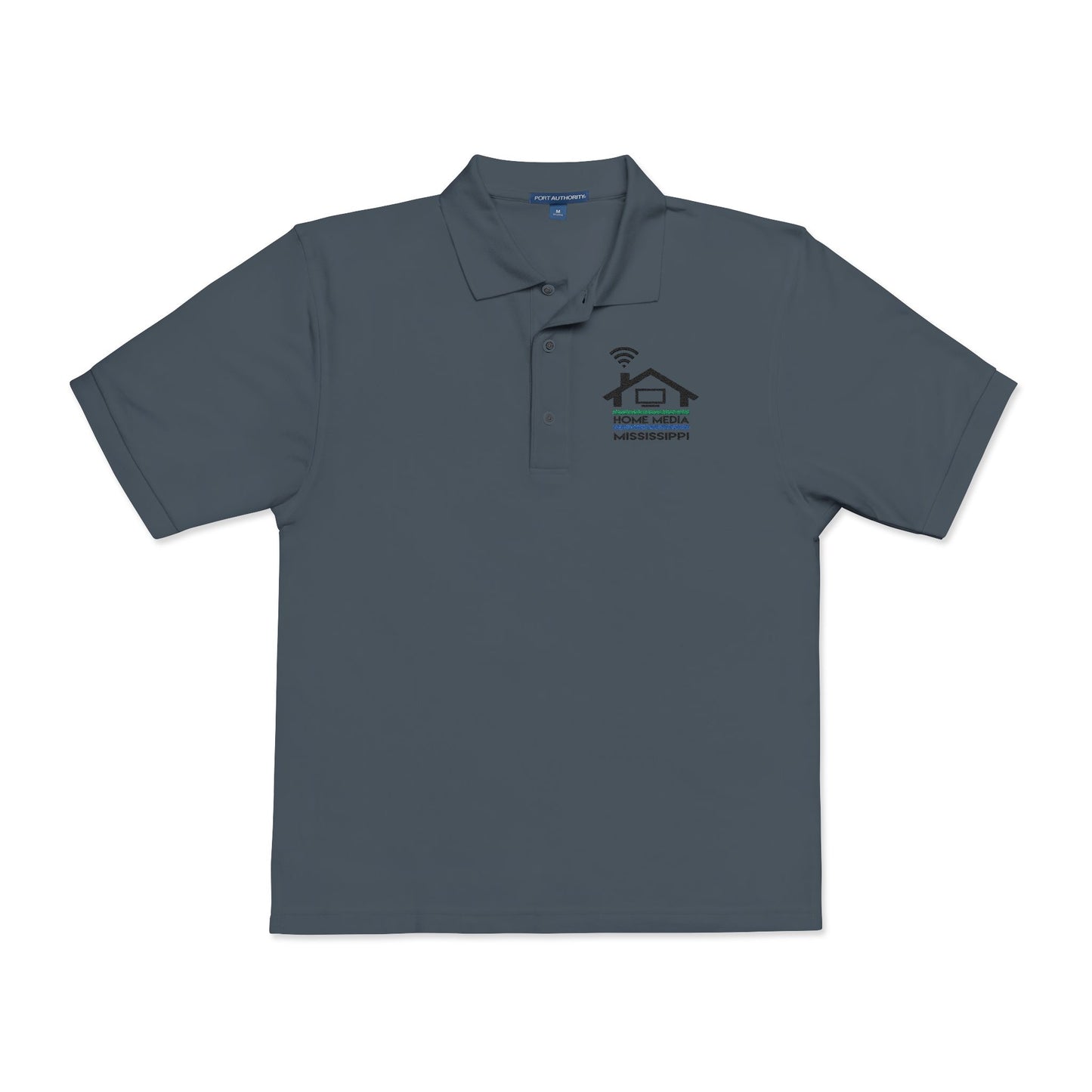 Embroidered Real Estate Agent Polo — Home Services Logo Shirt