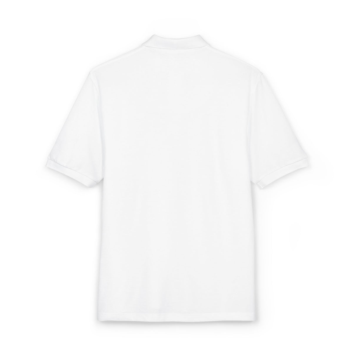 Embroidered Coastal Dolphin Polo Shirt — Casual Nautical Golf Tee