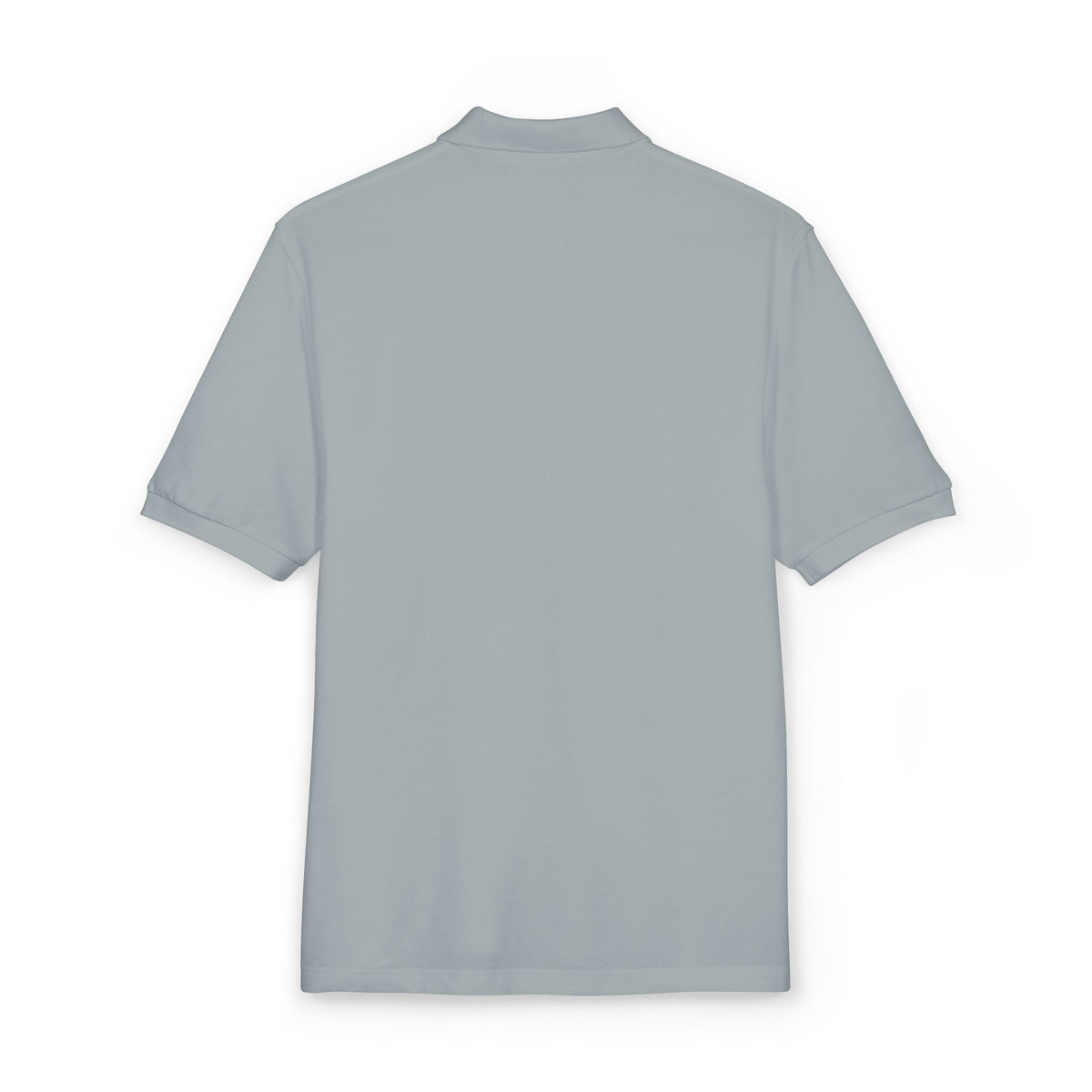 Embroidered Coastal Dolphin Polo Shirt — Casual Nautical Golf Tee