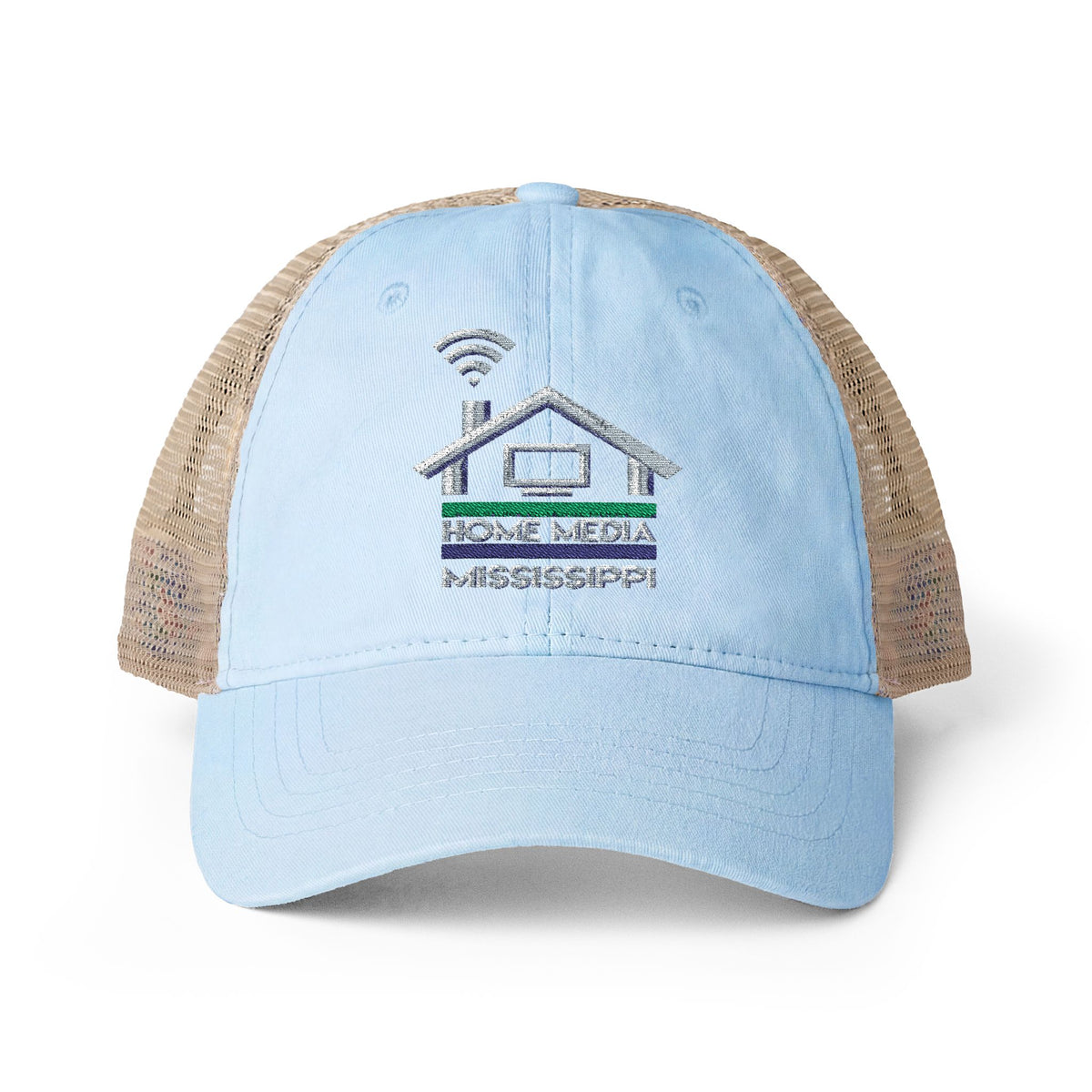 Women's Washed Mesh-Back Cap