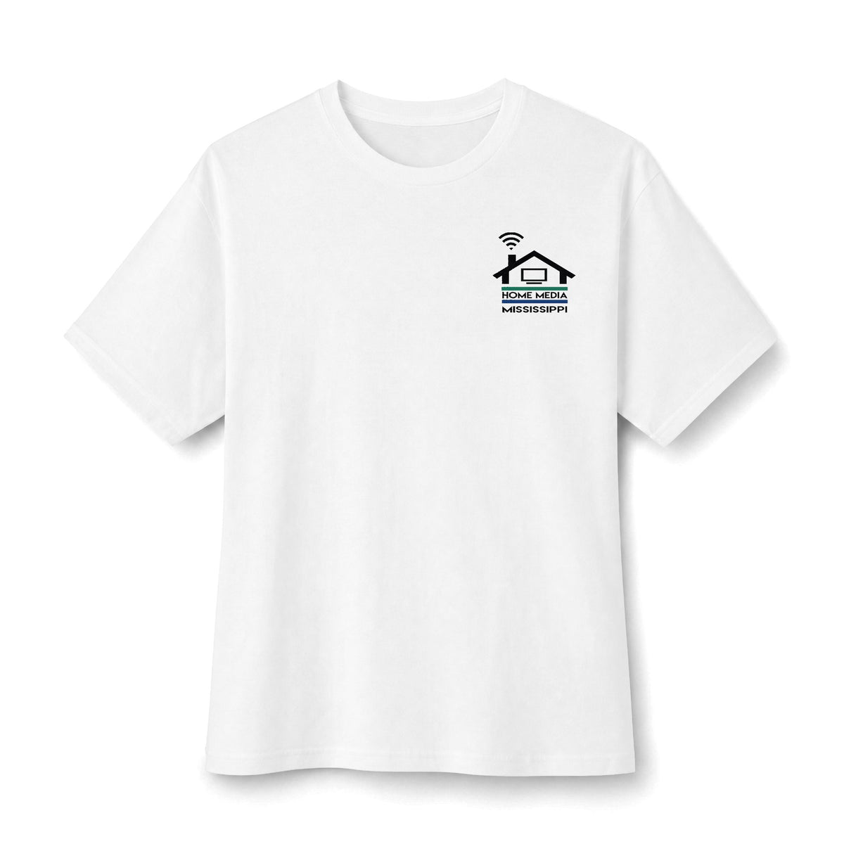 Home Media Mississippi Cotton Tee — Vintage Mansion Graphic T-Shirt