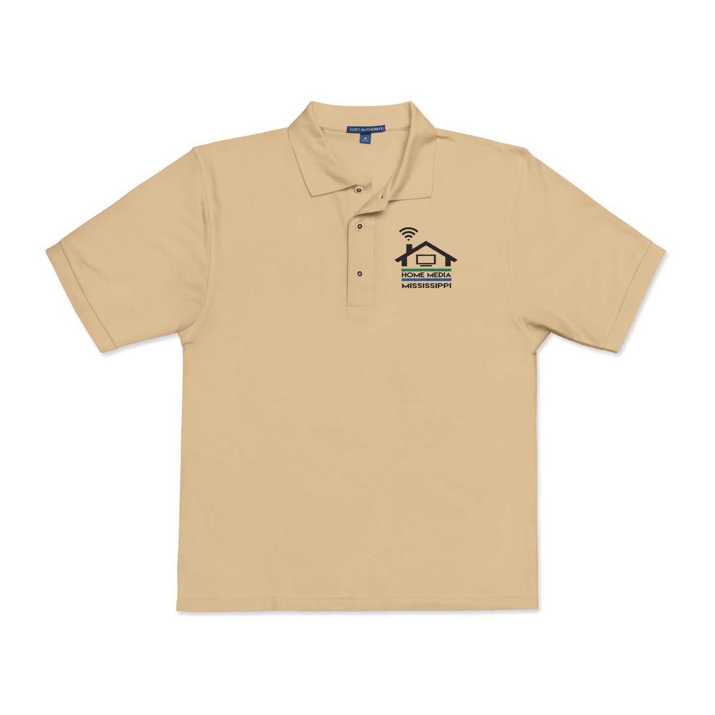 Embroidered Real Estate Agent Polo — Home Services Logo Shirt
