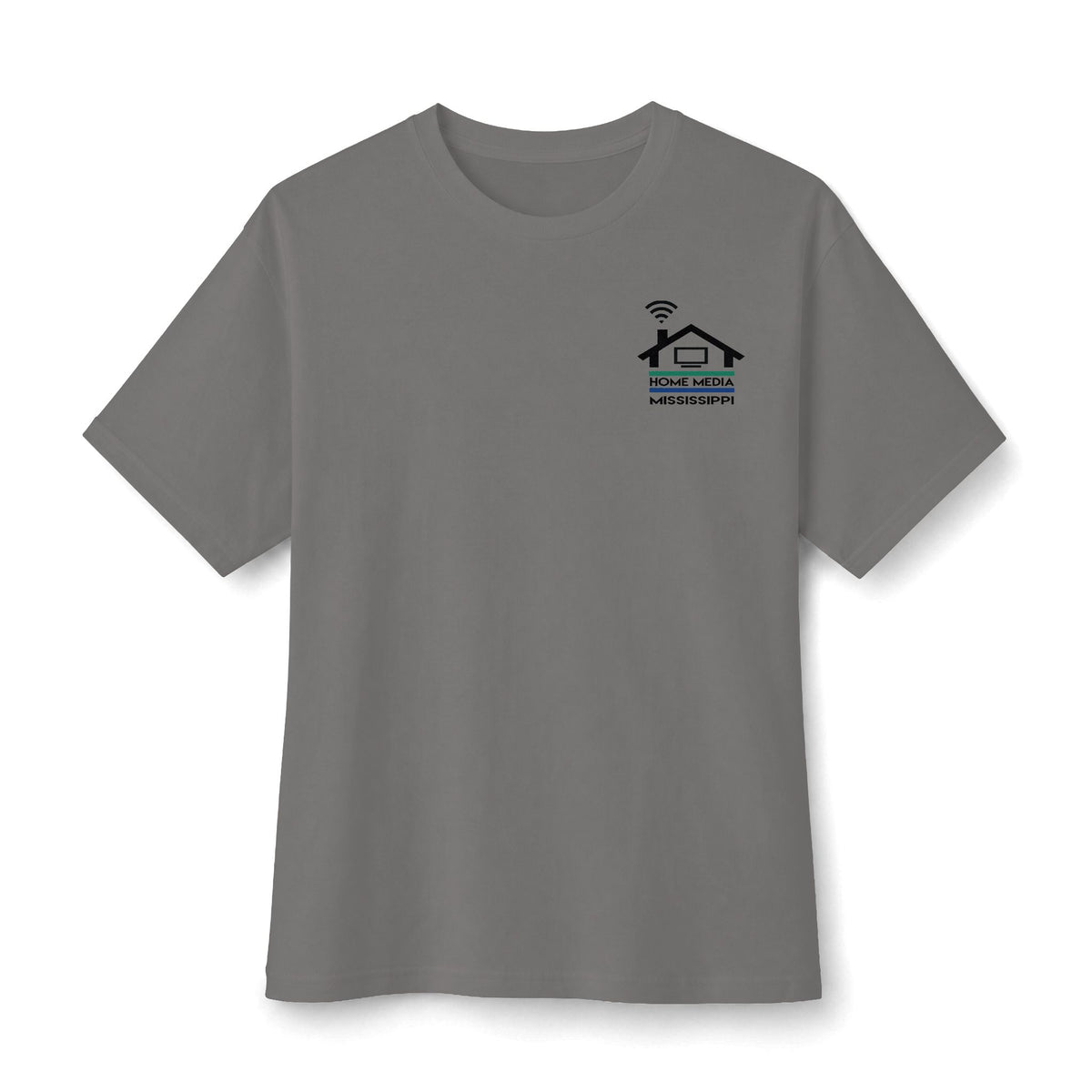 Home Media Mississippi Cotton Tee — Vintage Mansion Graphic T-Shirt