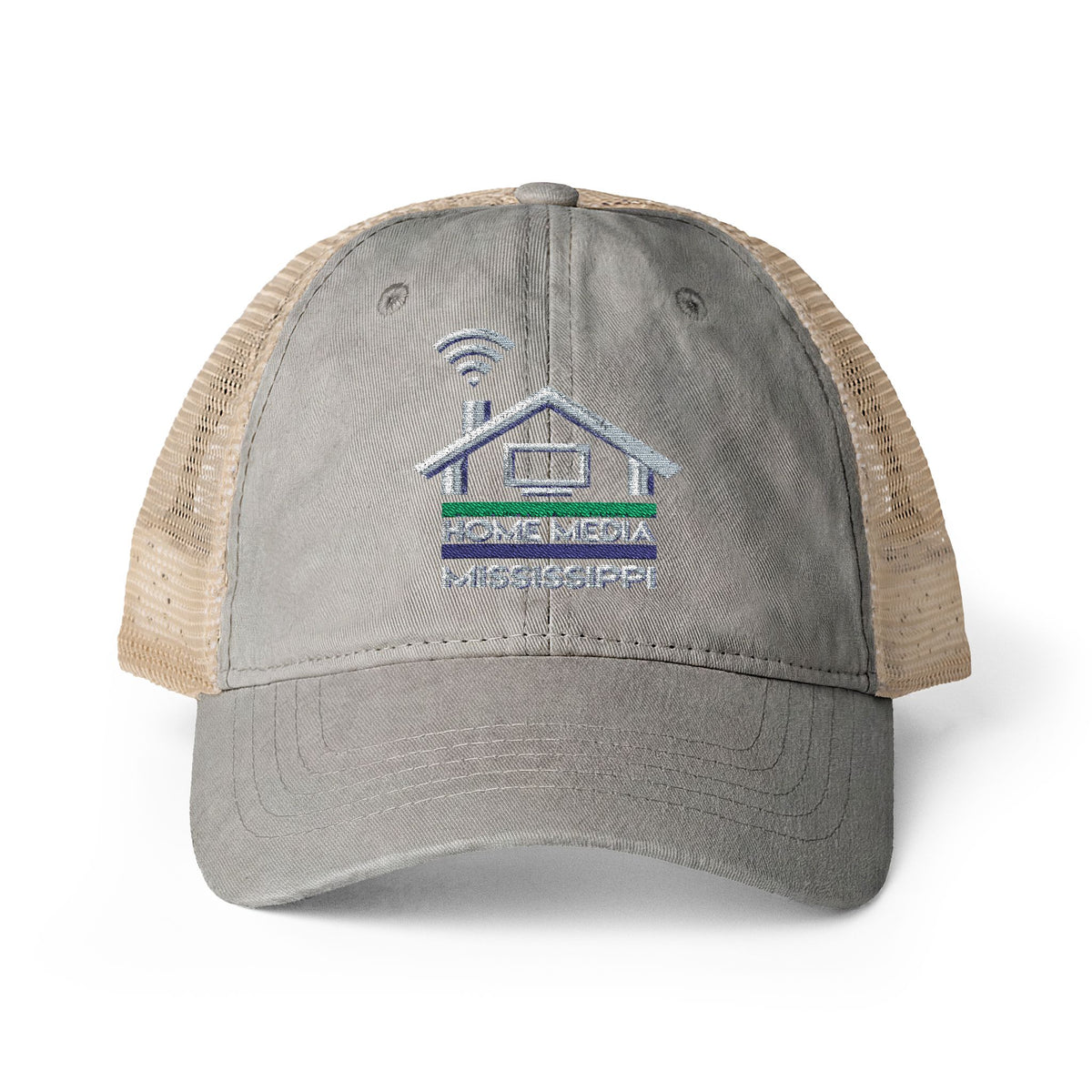 Women's Washed Mesh-Back Cap