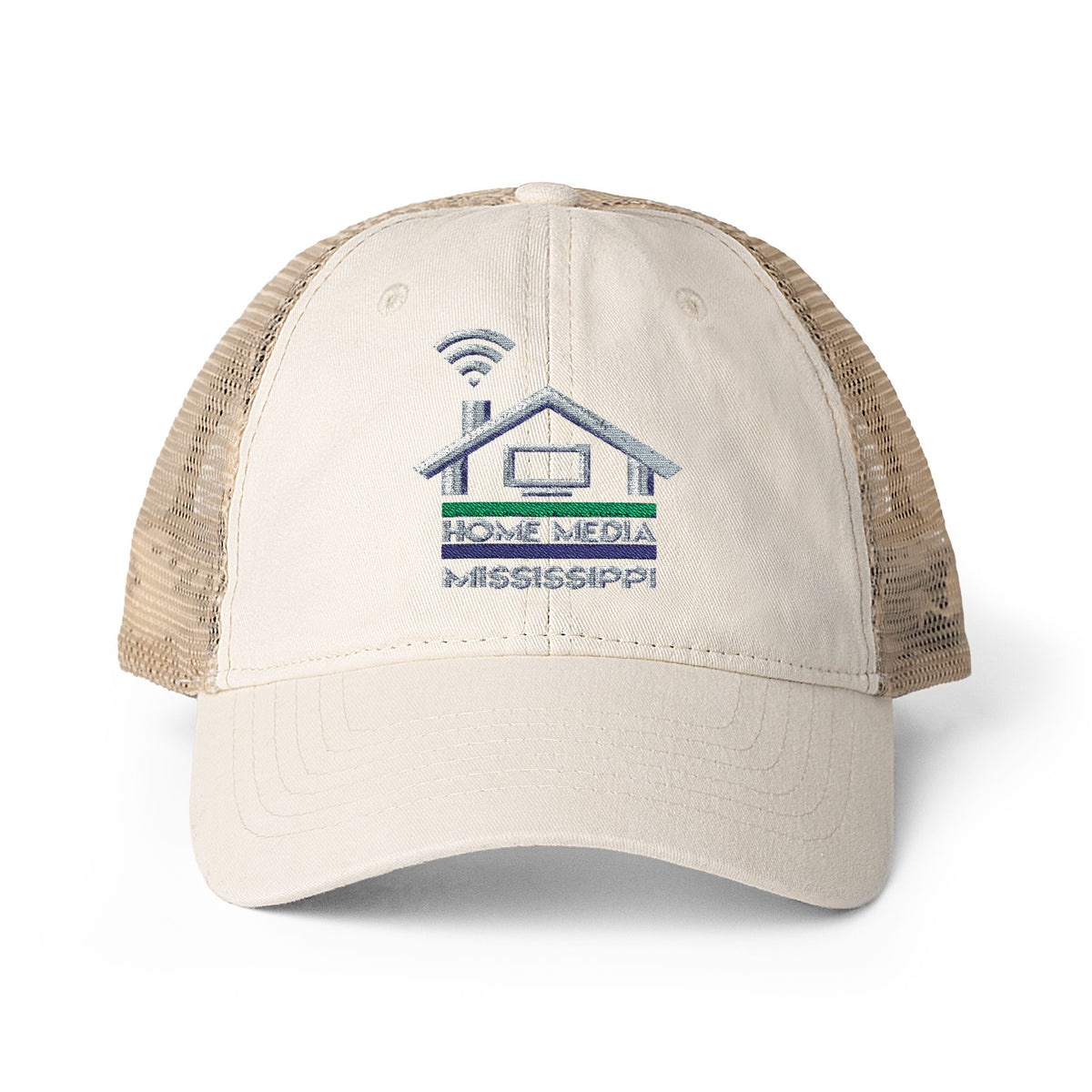 Women's Washed Mesh-Back Cap