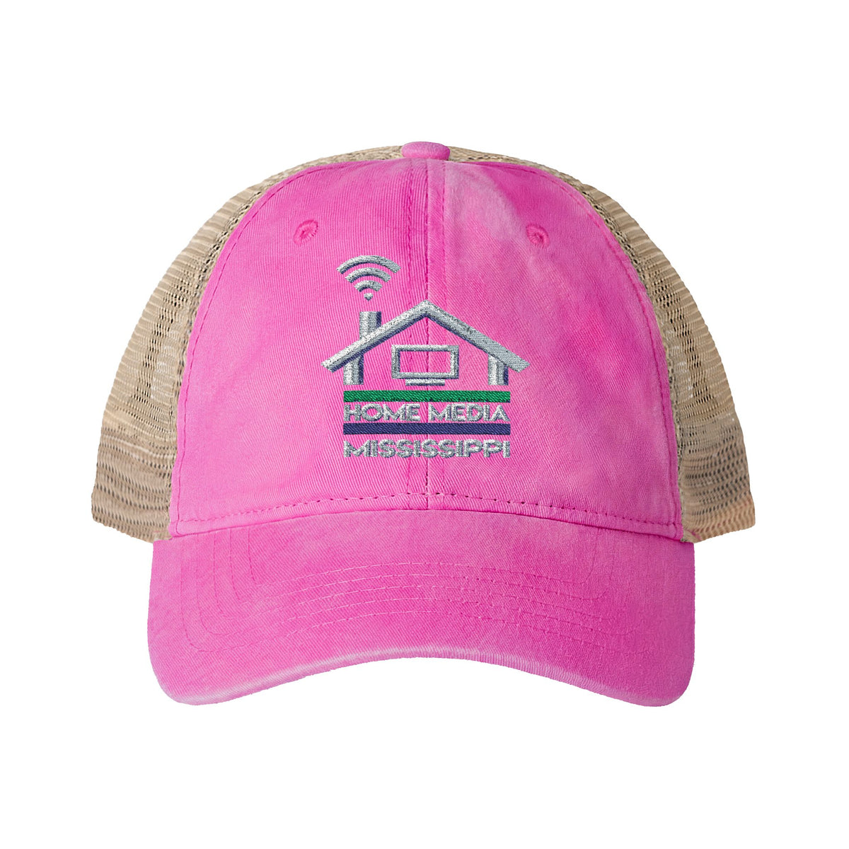Women's Washed Mesh-Back Cap