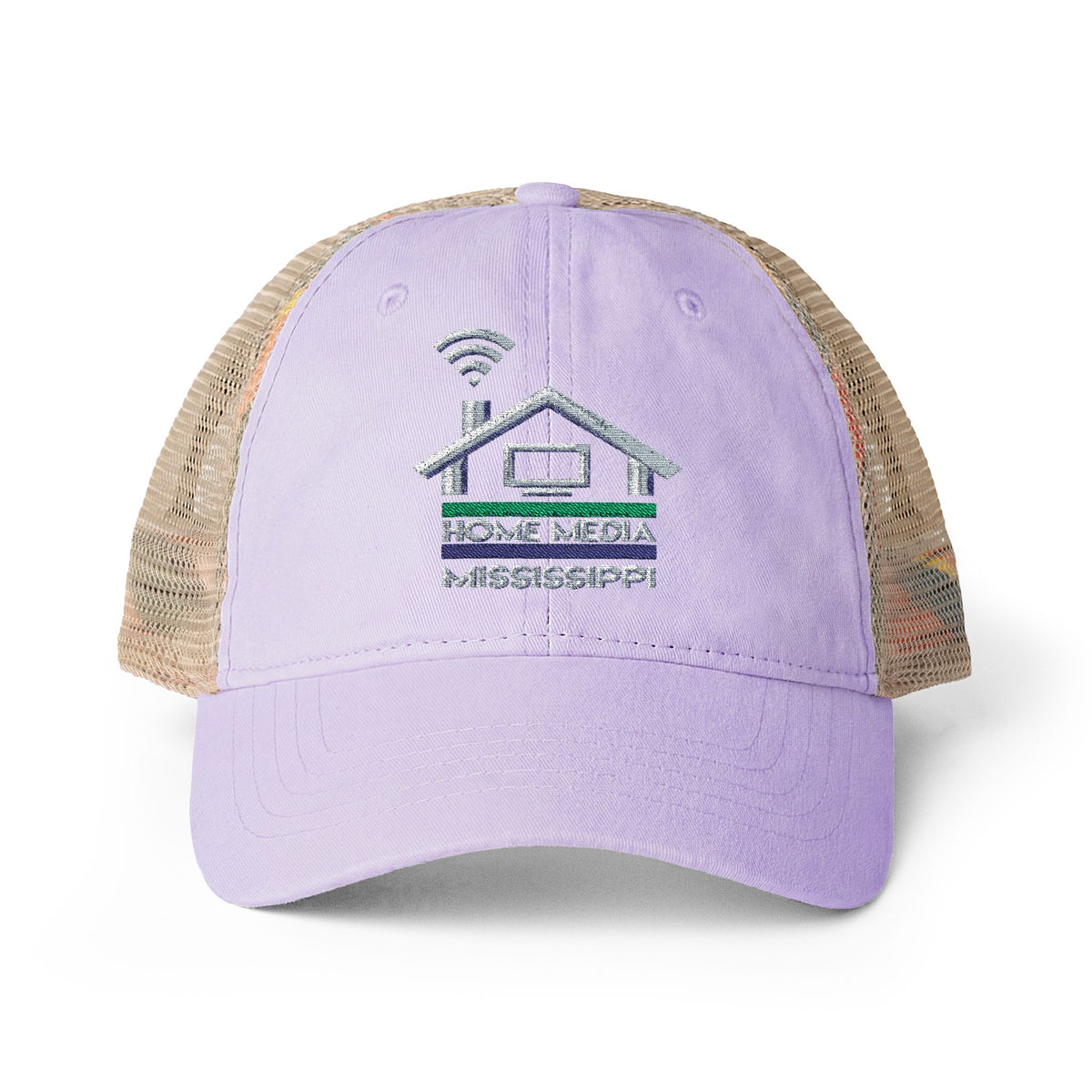 Women's Washed Mesh-Back Cap