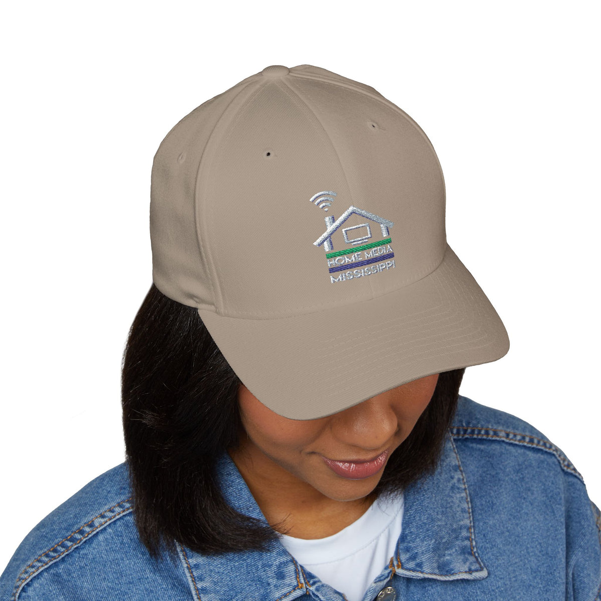 Closed-Back Structured Cap (Embroidery)