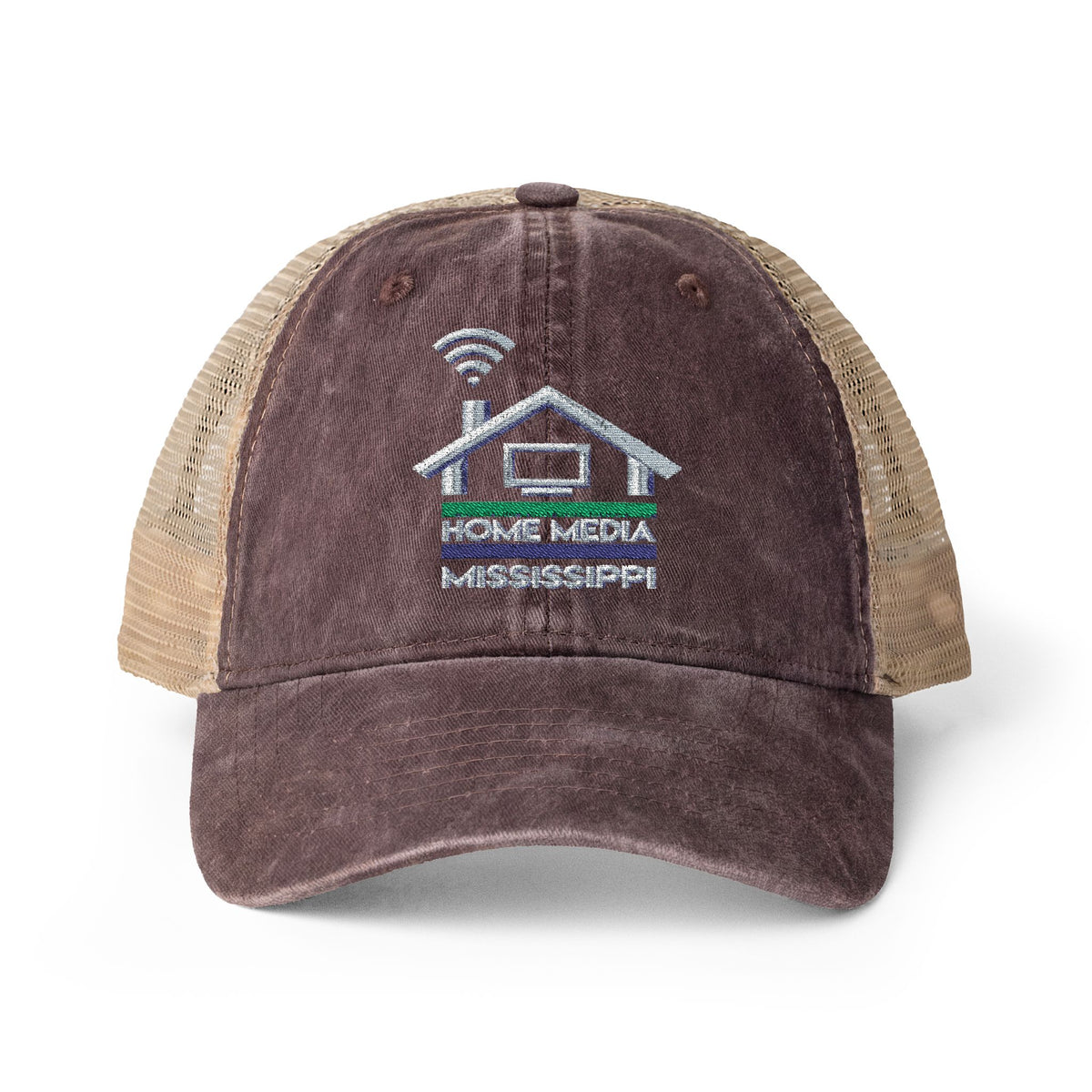 Women's Washed Mesh-Back Cap
