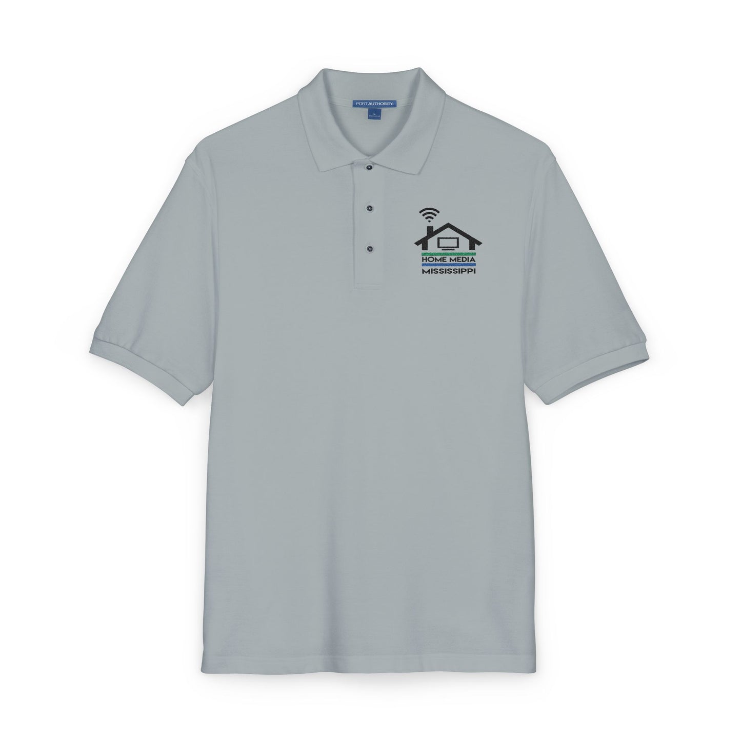 Embroidered Real Estate Agent Polo — Home Services Logo Shirt