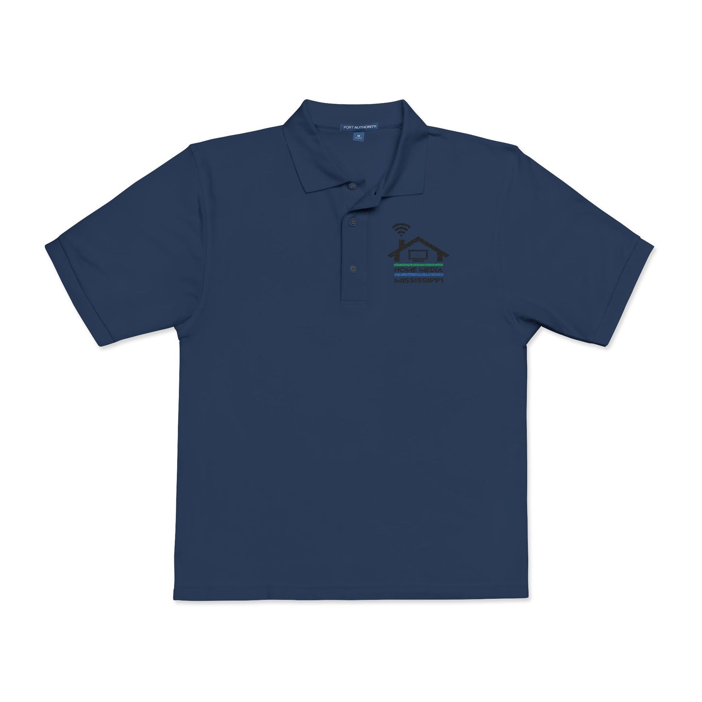 Embroidered Real Estate Agent Polo — Home Services Logo Shirt