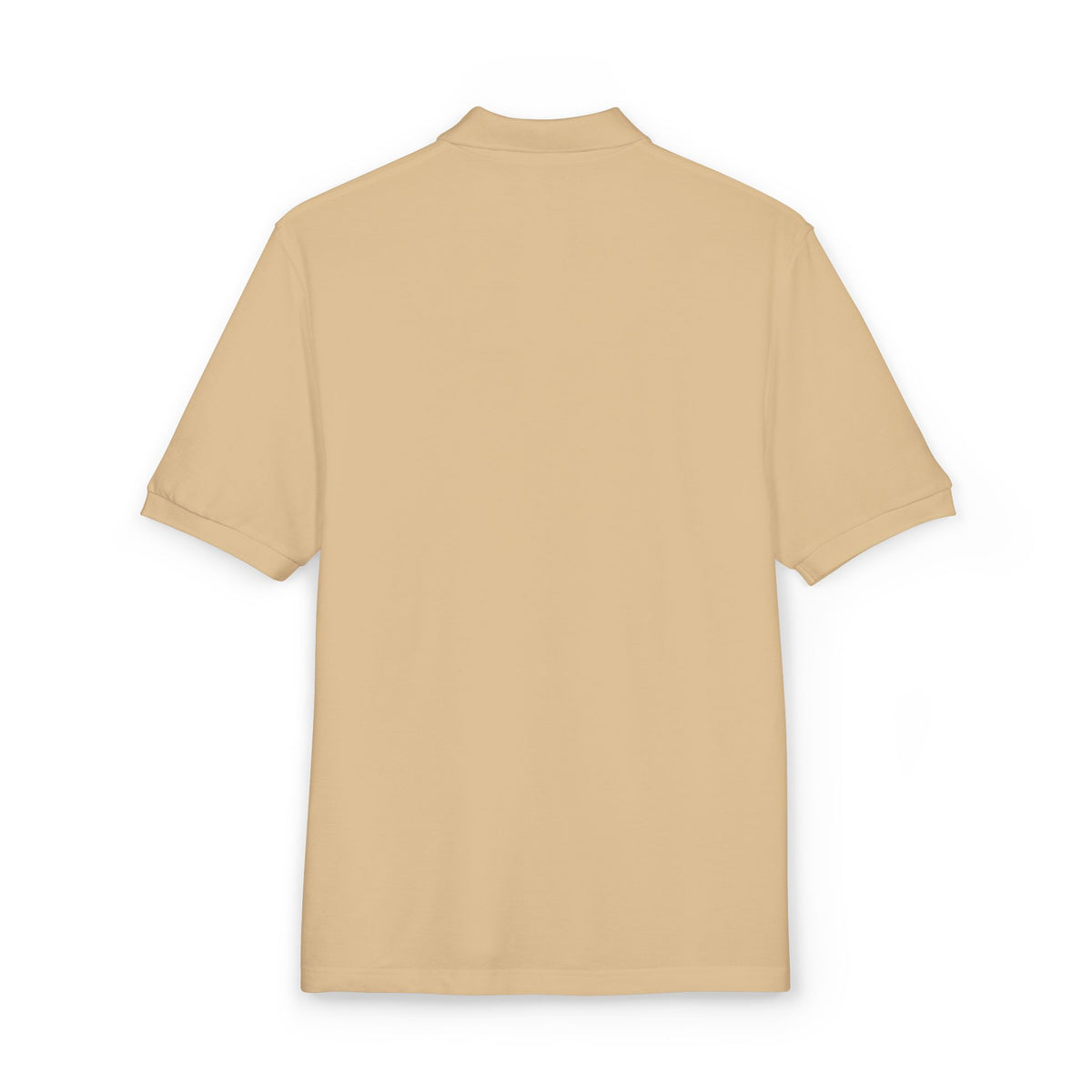 Embroidered Coastal Dolphin Polo Shirt — Casual Nautical Golf Tee