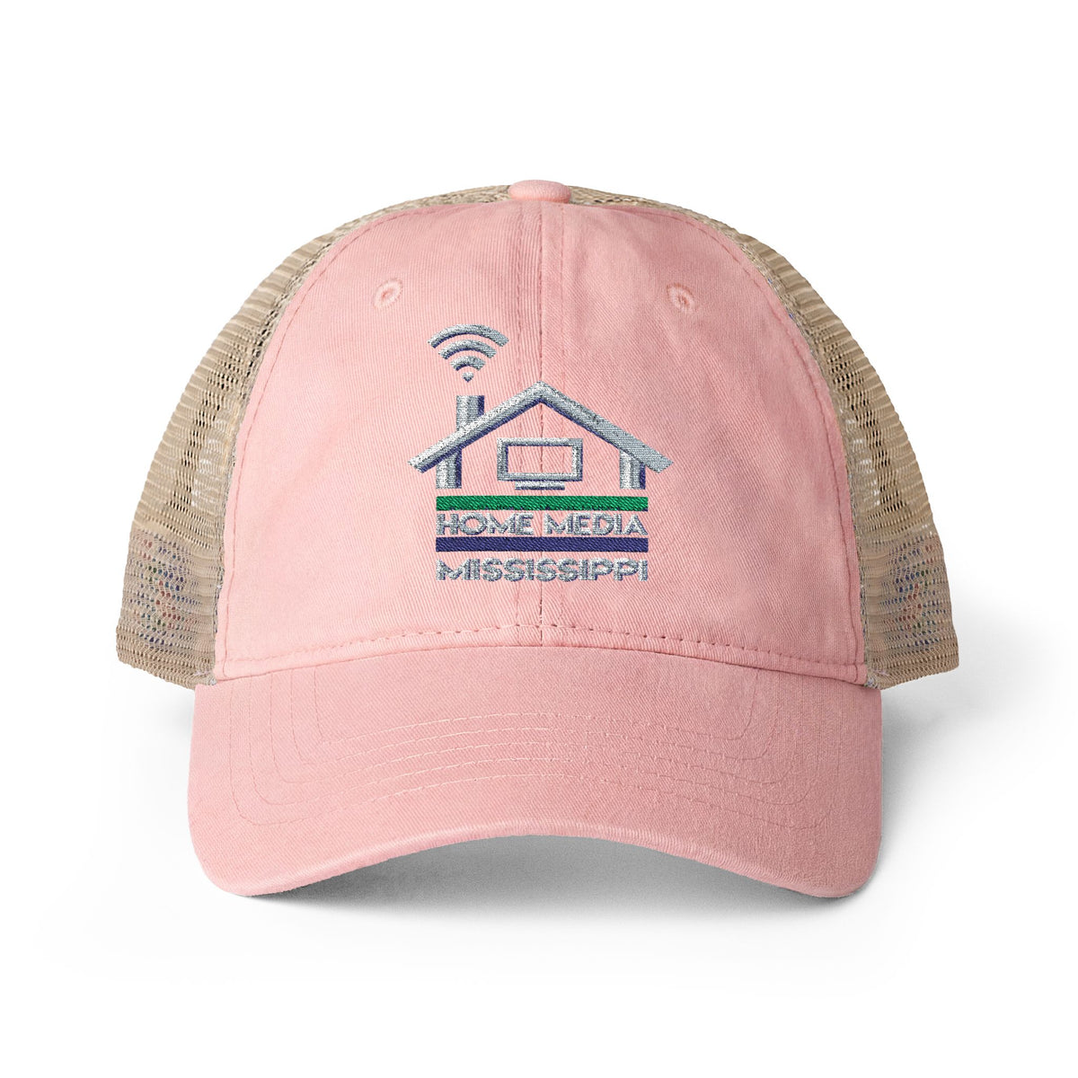 Women's Washed Mesh-Back Cap
