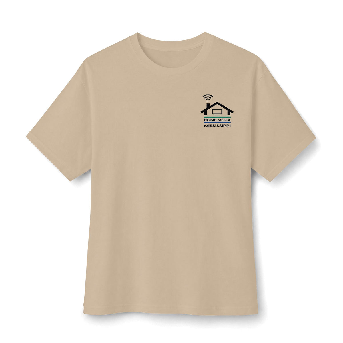 Home Media Mississippi Cotton Tee — Vintage Mansion Graphic T-Shirt