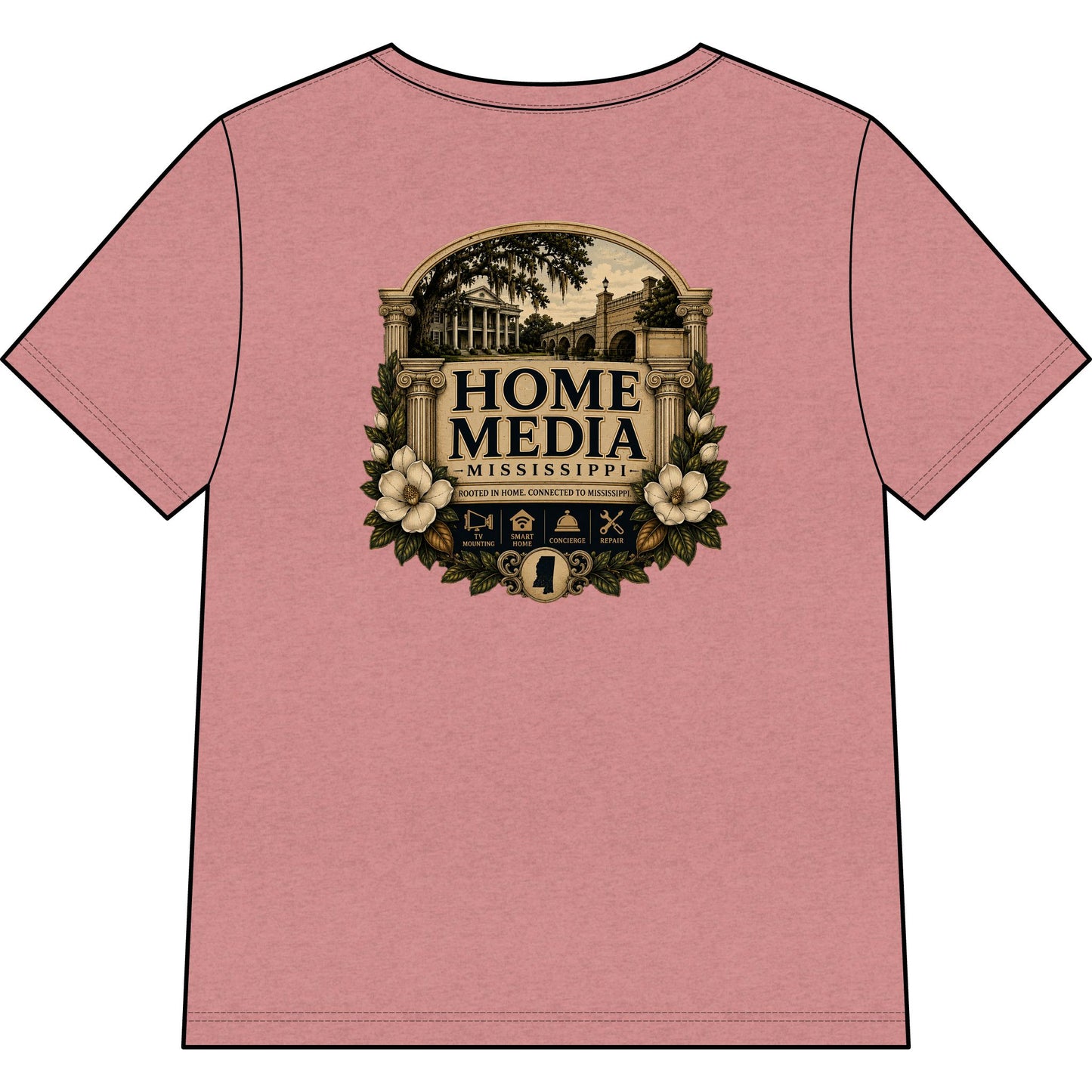 Thompson "Boots on the Ground" Family Reunion V-Neck Tee