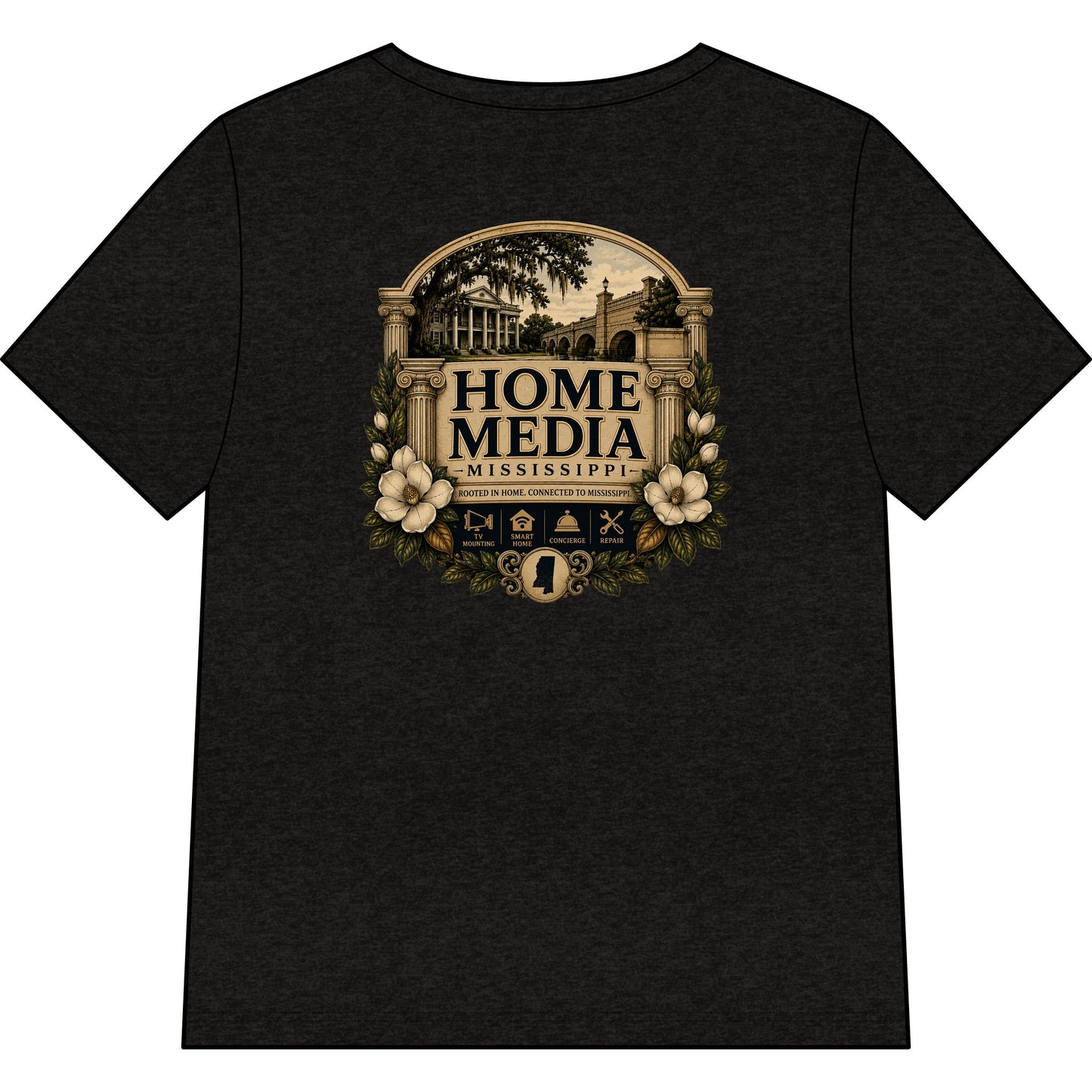 Thompson "Boots on the Ground" Family Reunion V-Neck Tee