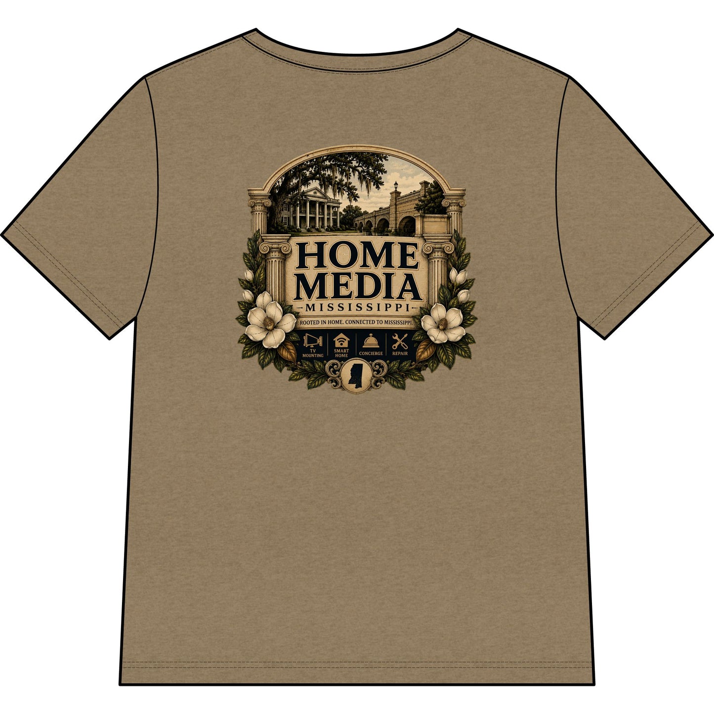 Thompson "Boots on the Ground" Family Reunion V-Neck Tee
