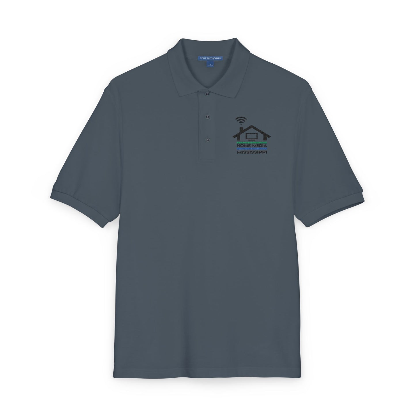 Embroidered Real Estate Agent Polo — Home Services Logo Shirt